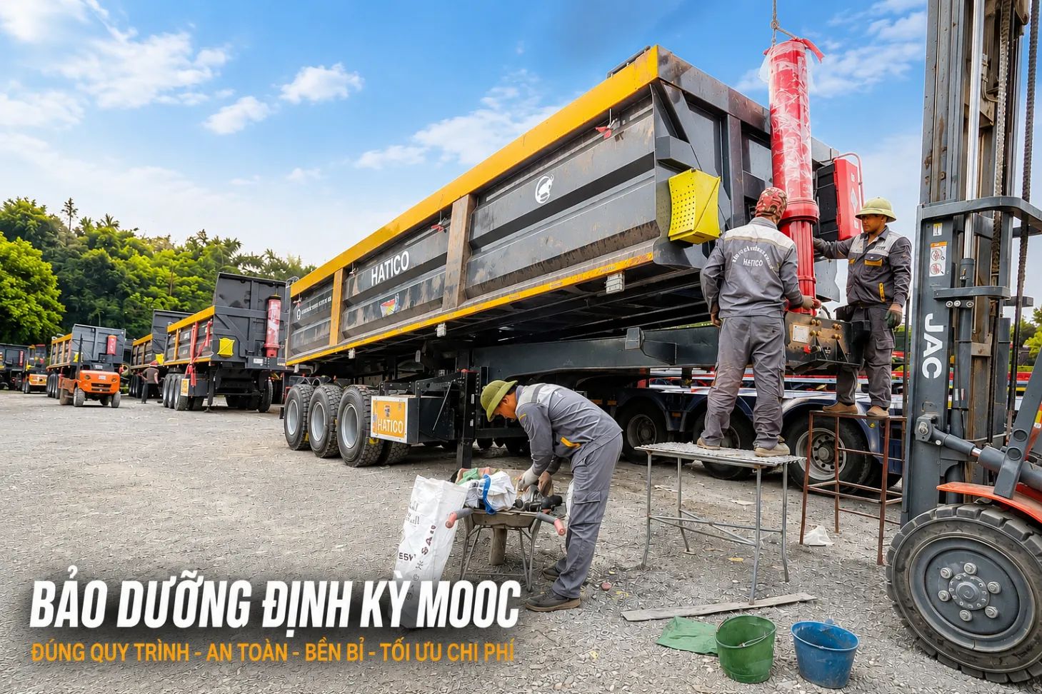 Hình ảnh bảo dưỡng mooc tại Hatico