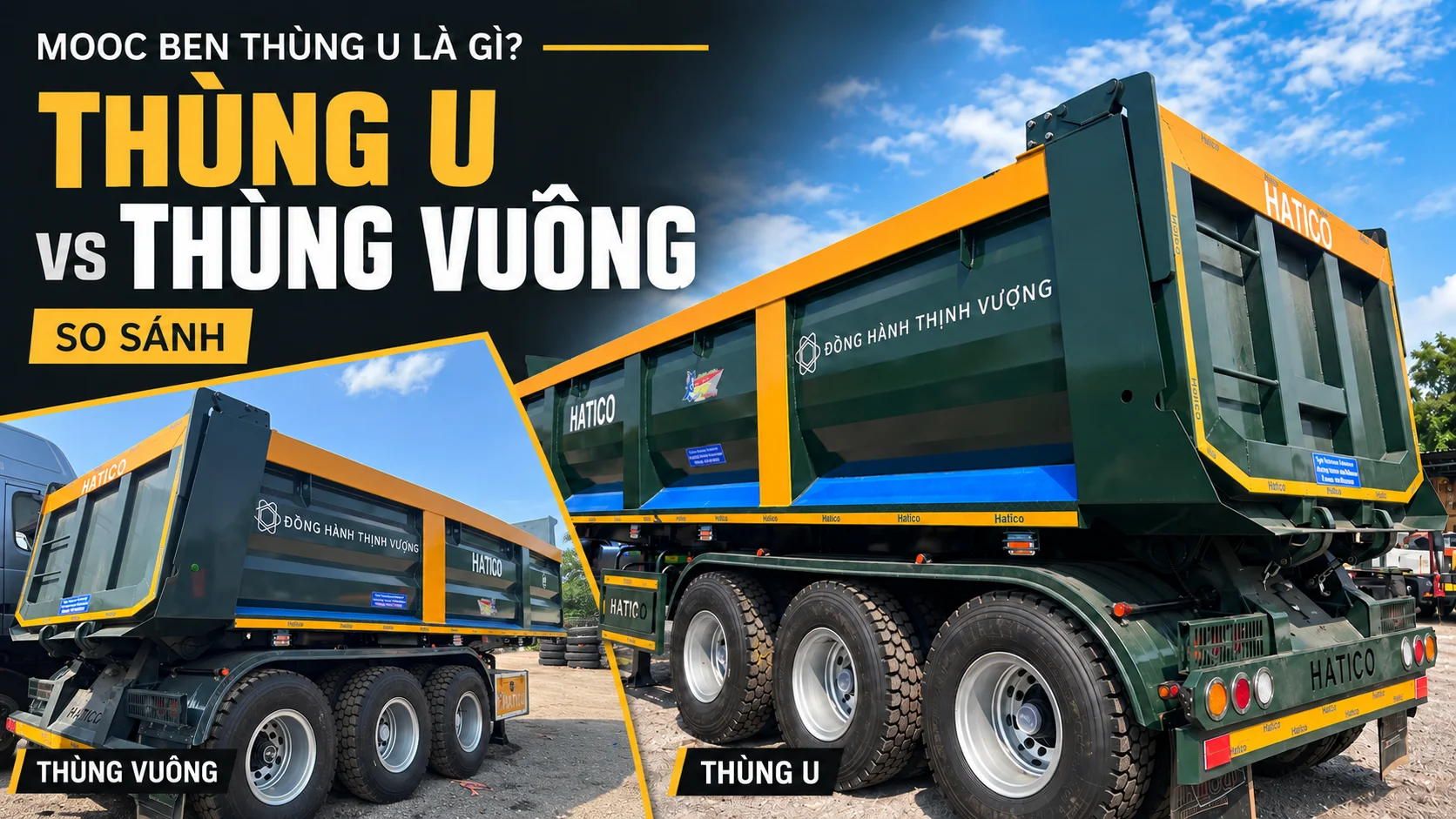Mooc Ben Thùng U Là Gì? So Sánh Mooc Ben Thùng U Và Thùng Vuông