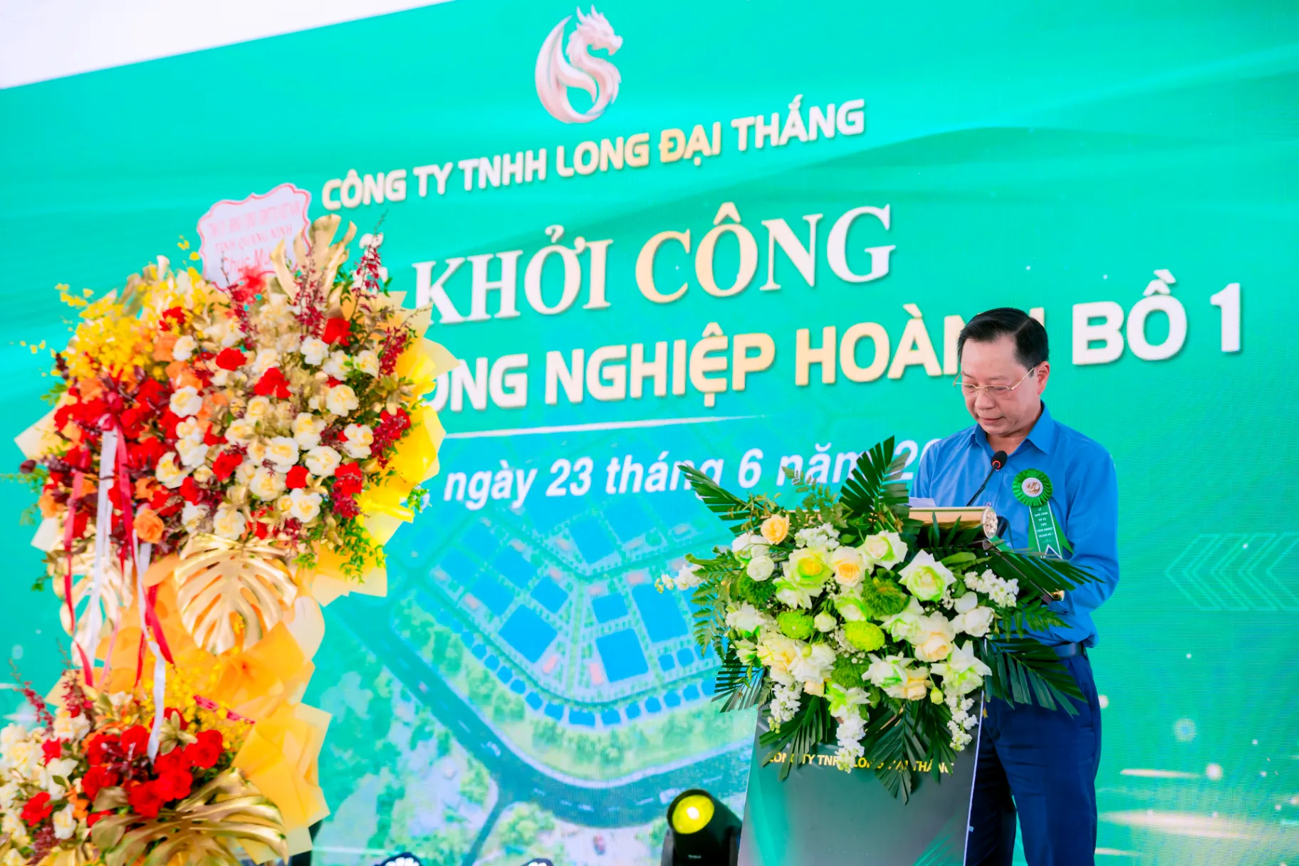 Hatico đồng hành khởi công cụm công nghiệp Hoành Bồ 1