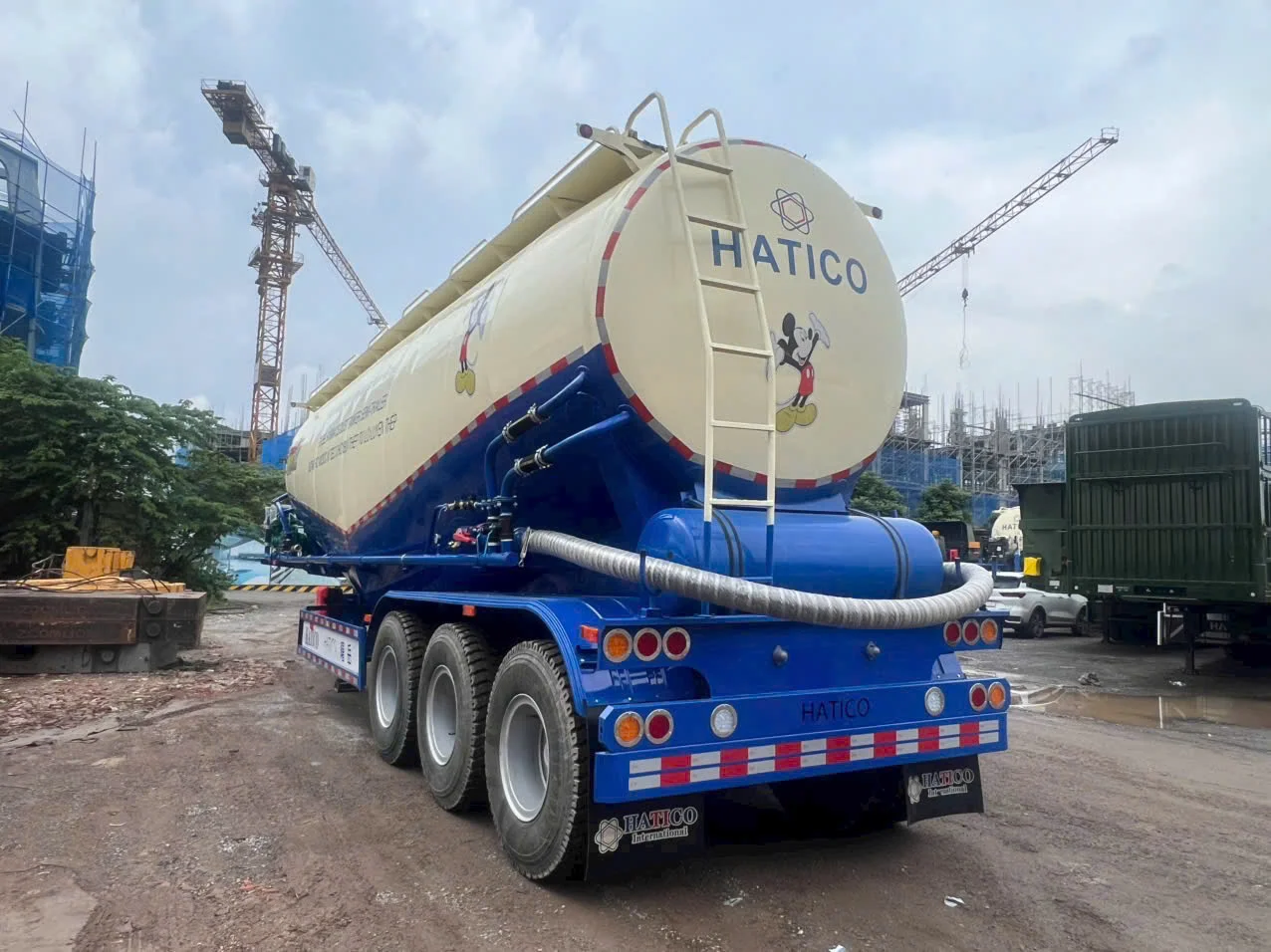 [Báo Giá] Bảng giá sơ mi rơ moóc xitéc chở xi măng rời mới nhất