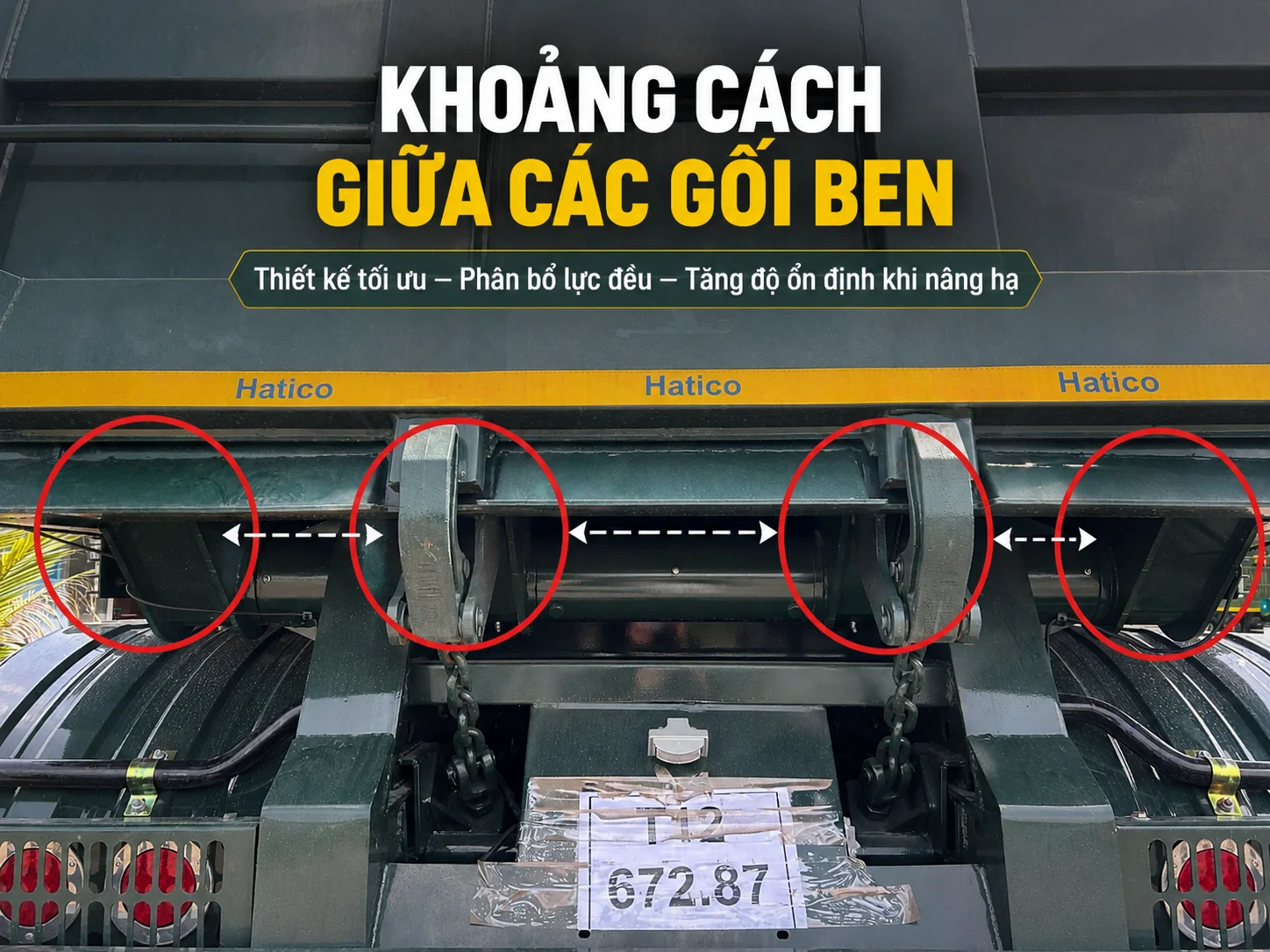 Nguyên Nhân Xe Ben Dễ Lật Mùa Mưa Và Giải Pháp 4 Gối Lên Ben